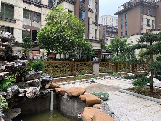 贛州海亮天城客戶別墅陽(yáng)臺(tái)護(hù)欄案例(圖4)